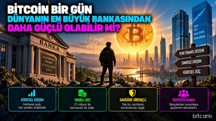 Bitcoin Bir Gün Dünyanın En Büyük Bankasından Daha Güçlü Olabilir mi?